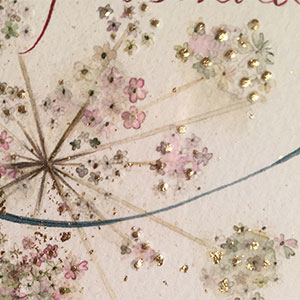 All Things Bright an Beautiful  calligraphy detail